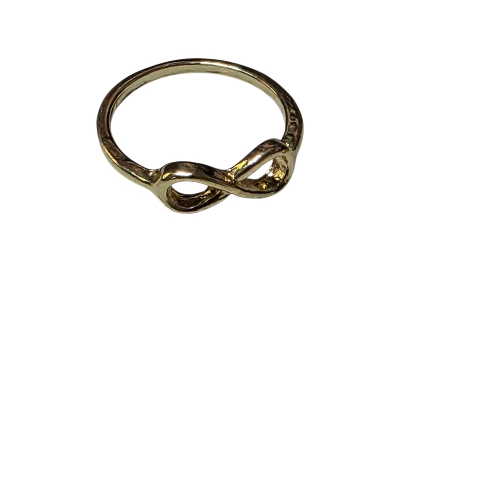 Gold Infinity Ring